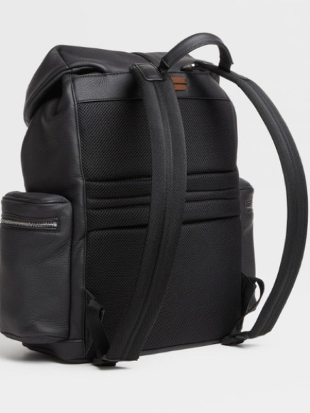 NWT: Zegna Black Deerskin Special Backpack SS25 2297179 - Picture 6 of 12
